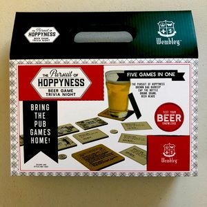Wembley The pursuit of Hoppyness beer trivia game